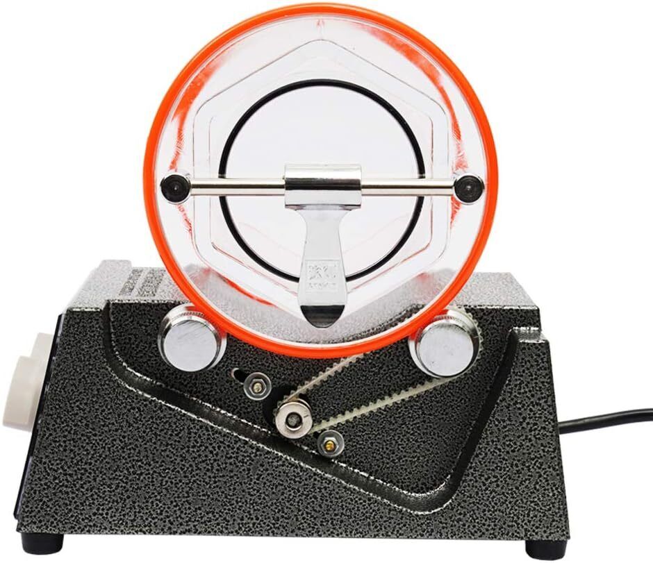 3KG Rotary Tumbler Polisher Jewelry Coins Polishing Finisher Machine with Beads