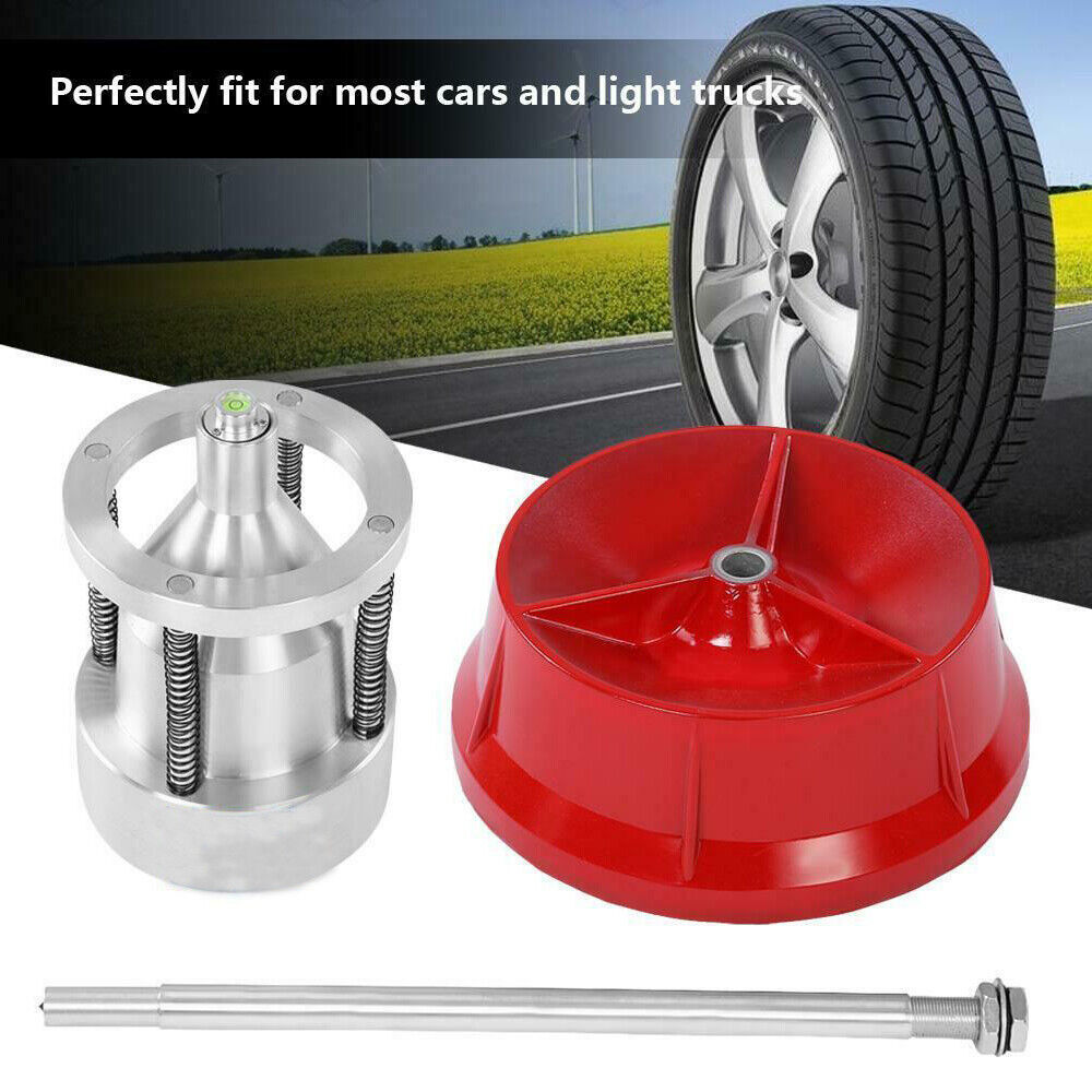 Wheel Balancer Portable Tyre Hubs Heavy Duty Car Truck Rim Tire Tool Kit Bubble