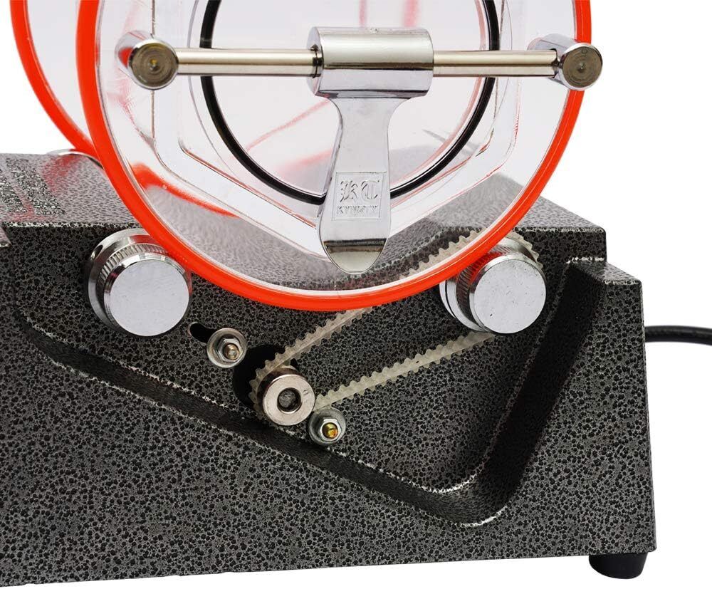 3KG Rotary Tumbler Polisher Jewelry Coins Polishing Finisher Machine with Beads
