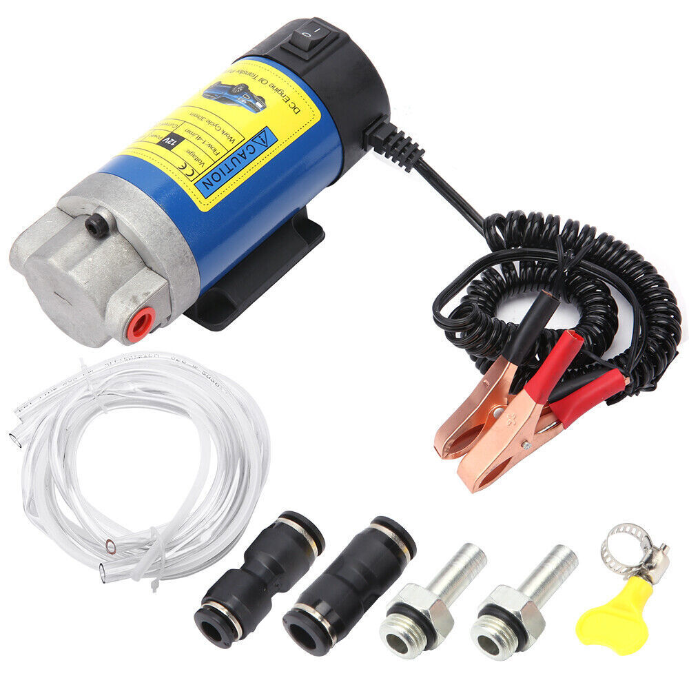 Oil Pump Diesel Fuel Fluid Extractor Electric Transfer Pump 100W 12V