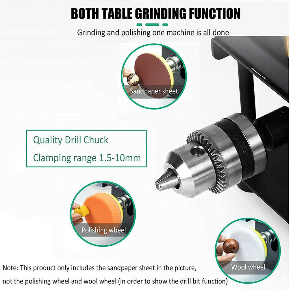 Mini Table Saw Woodworking Cutting Tool Polish Machine Bench Saw Multifunctional