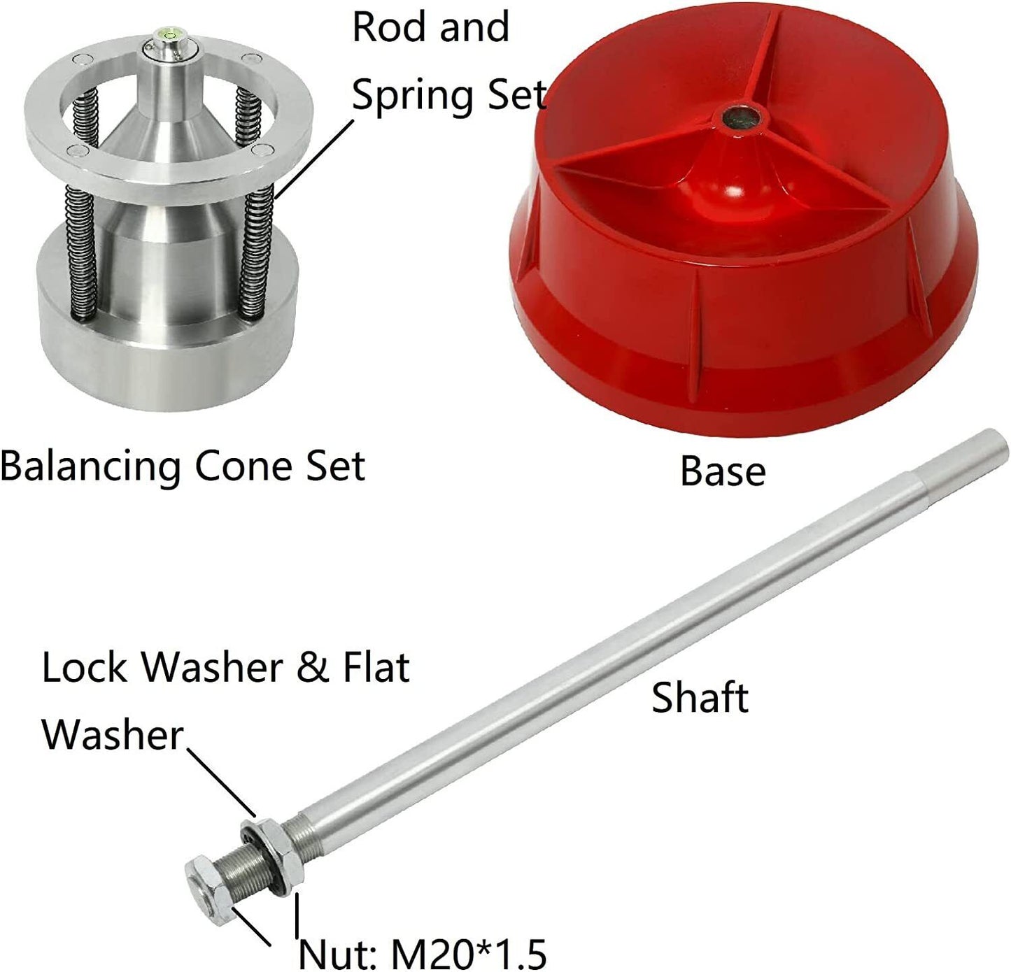 Wheel Balancer Portable Tyre Hubs Heavy Duty Car Truck Rim Tire Tool Kit Bubble