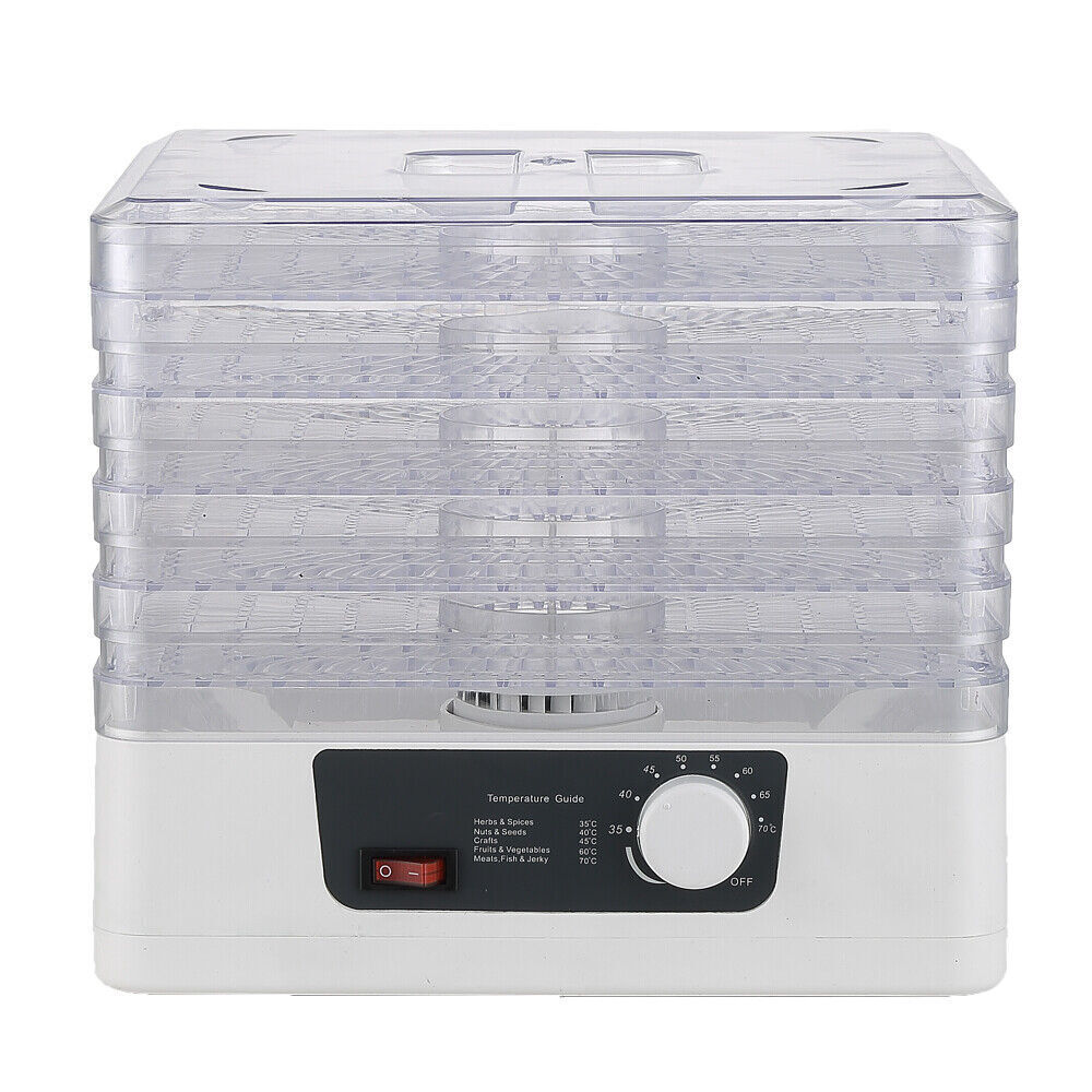 5 Tier Food Dehydrator w/ Temperature Control for Fruit Meat Jerky Pet Treat