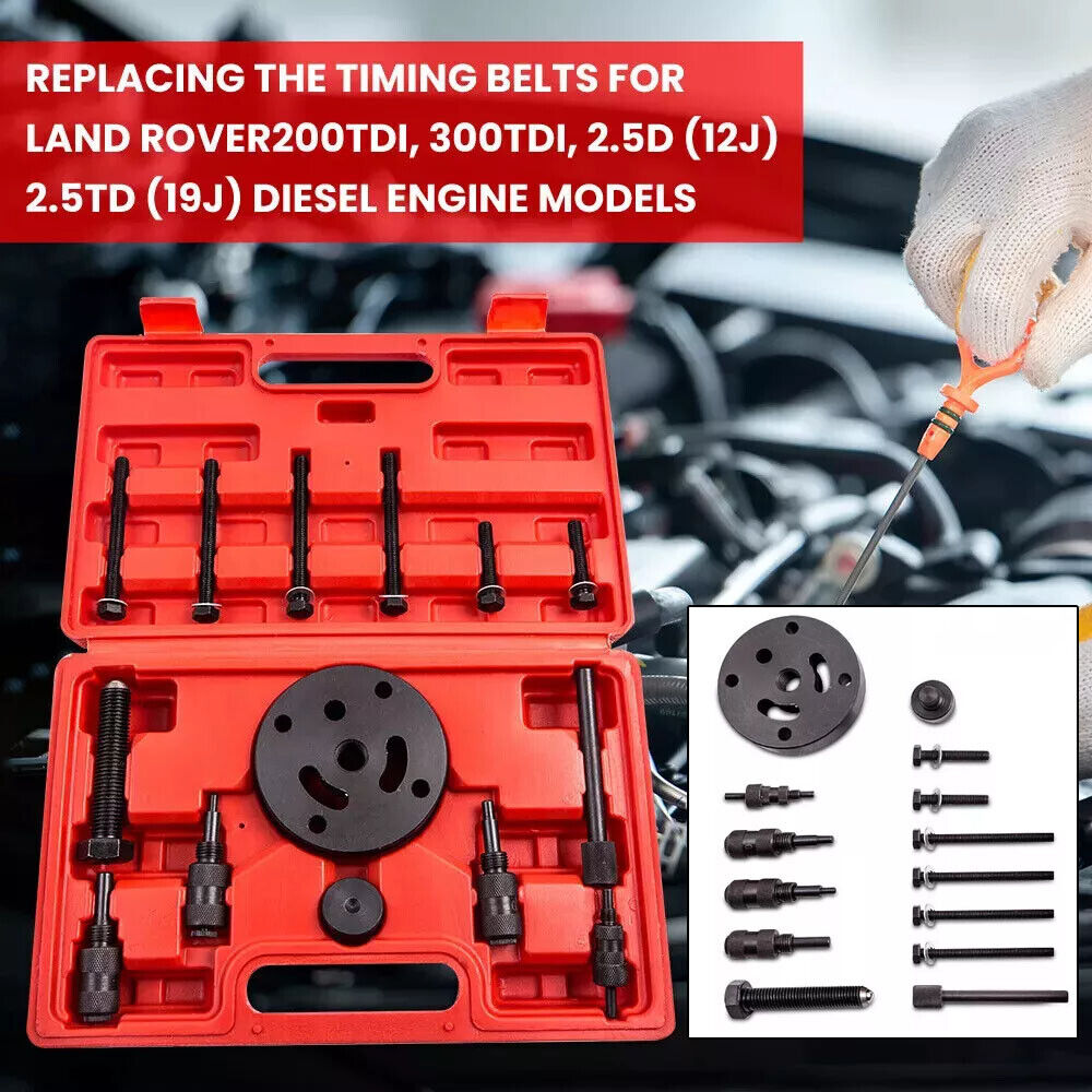 Engine Timing Tool Kit For Land Rover Diesel 200Tdi/300Tdi 2.5D(12J) 2.5TD (19J)