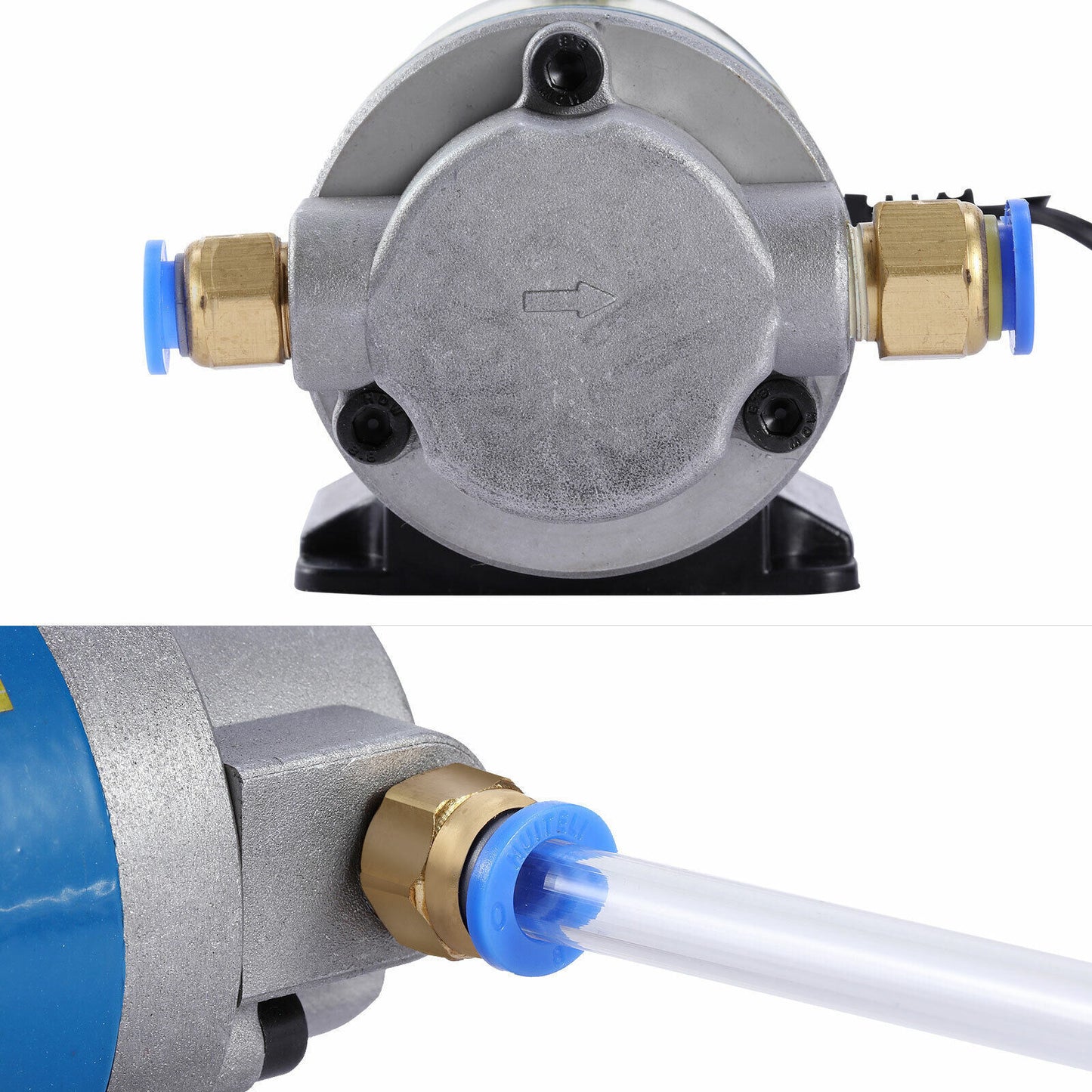 Oil Pump Diesel Fuel Fluid Extractor Electric Transfer Pump 100W 12V
