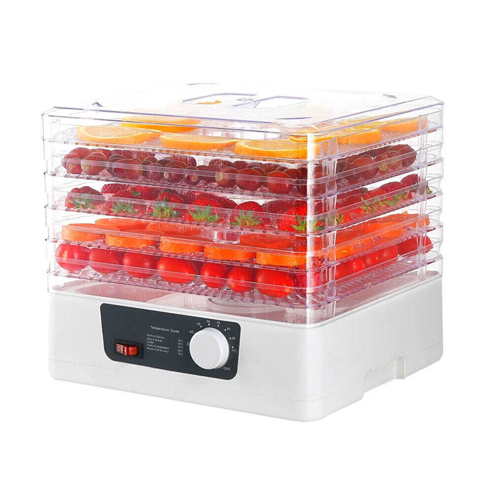 5 Tier Food Dehydrator, 350W Muti-Food Dryer w/ Adjustable Temperature