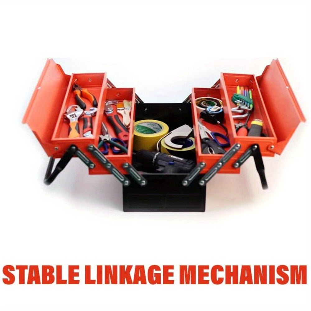 3 Tier 5 Tray Heavy Duty Professional Metal Storage Cantilever Tool Box Storage