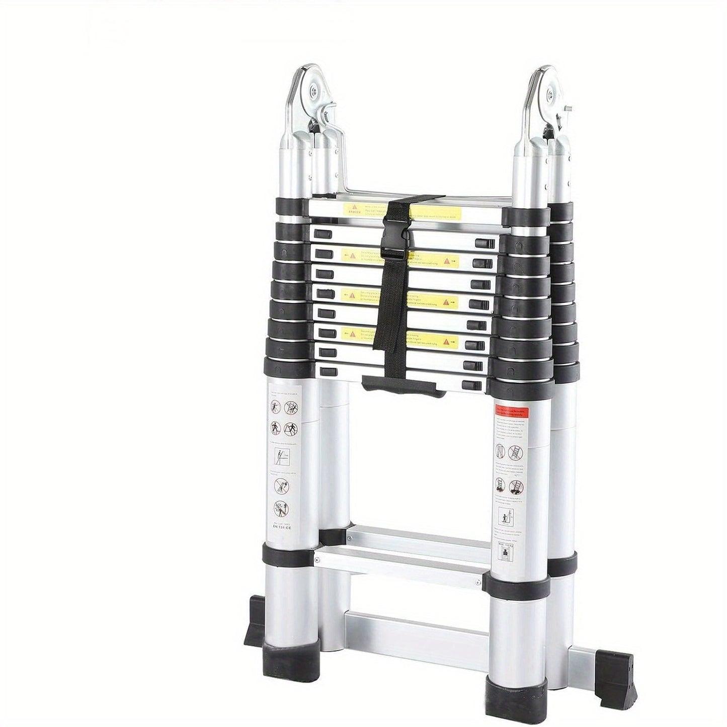 Extendable Aluminum Ladders Folding Telescopic Extension 3.1M+3.1M Tall Loft Ladder