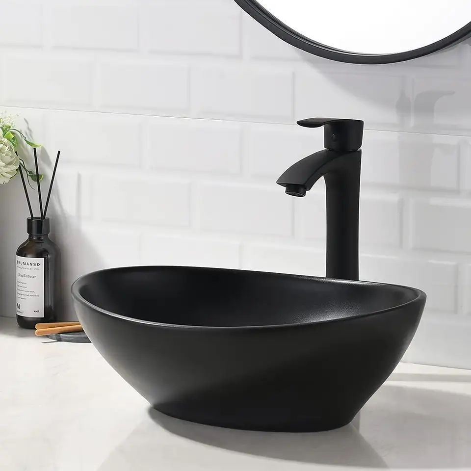 Elegant and Contemporary Vanity Basin for Round Oval Countertops