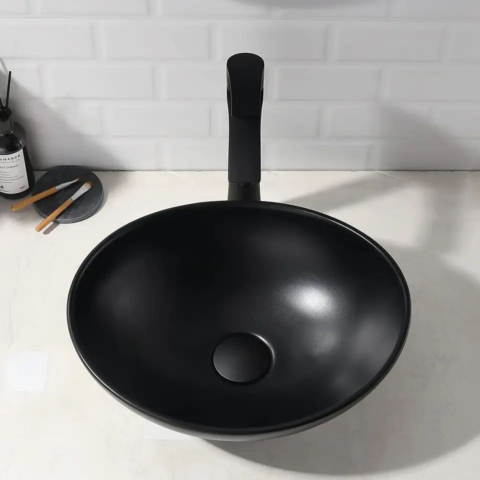 Elegant and Contemporary Vanity Basin for Round Oval Countertops