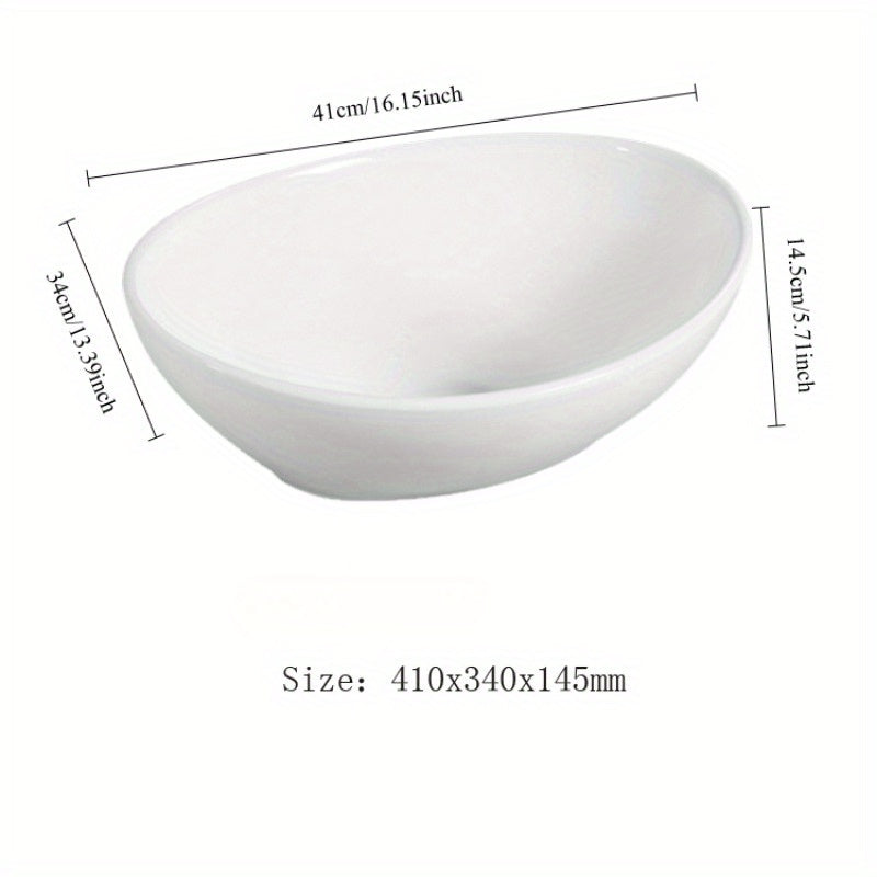 Elegant and Contemporary Vanity Basin for Round Oval Countertops