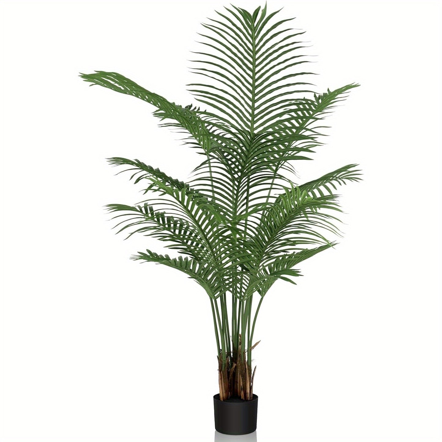 Artificial Tree Tall Faux Silk Plant with Lifelike Leaves Fake Tree for Home Office Indoor Decor