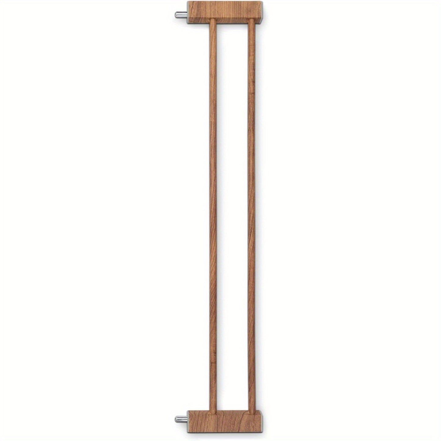 Stair Gate for Baby and Pet, Baby Gate Pressure Fit, Metal Safety Gate for Doors and Stairs, Adjustable 75 cm - 82cm, One-Handed Operation, Auto Close Pet Gate, Wood Pattern Color