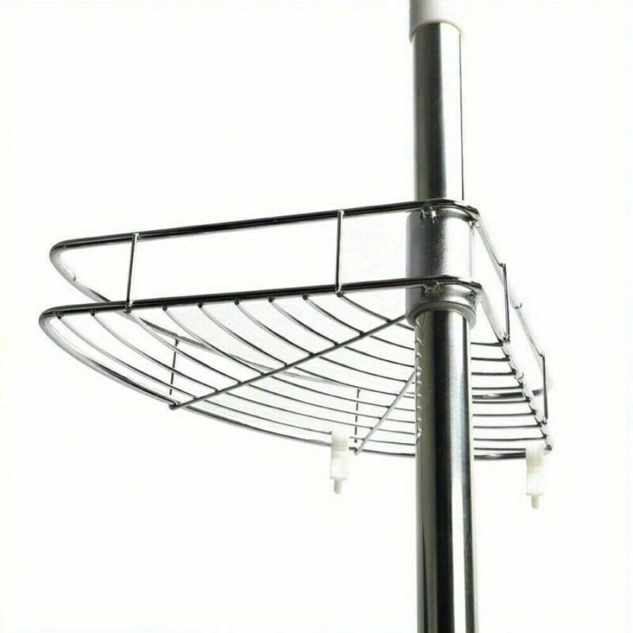 Bathroom Shelf Telescopic Shower Shelf 190-310cm Corner Shelf Shower Corner Shower Shelf 4 Shelves