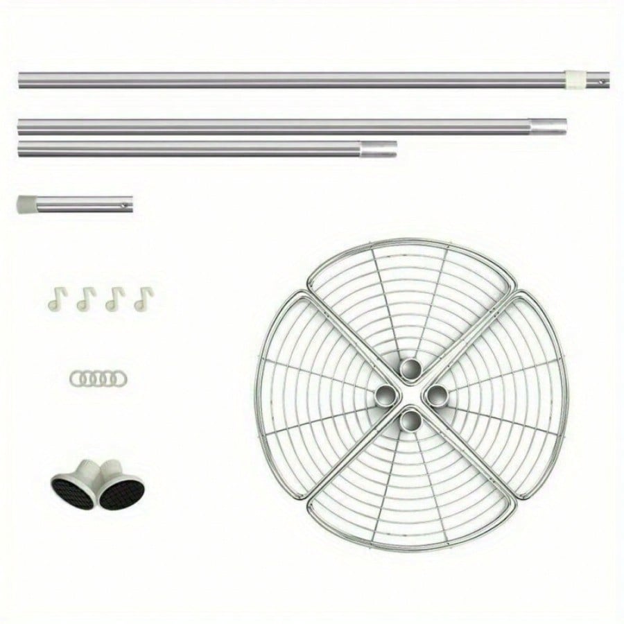 Bathroom Shelf Telescopic Shower Shelf 190-310cm Corner Shelf Shower Corner Shower Shelf 4 Shelves