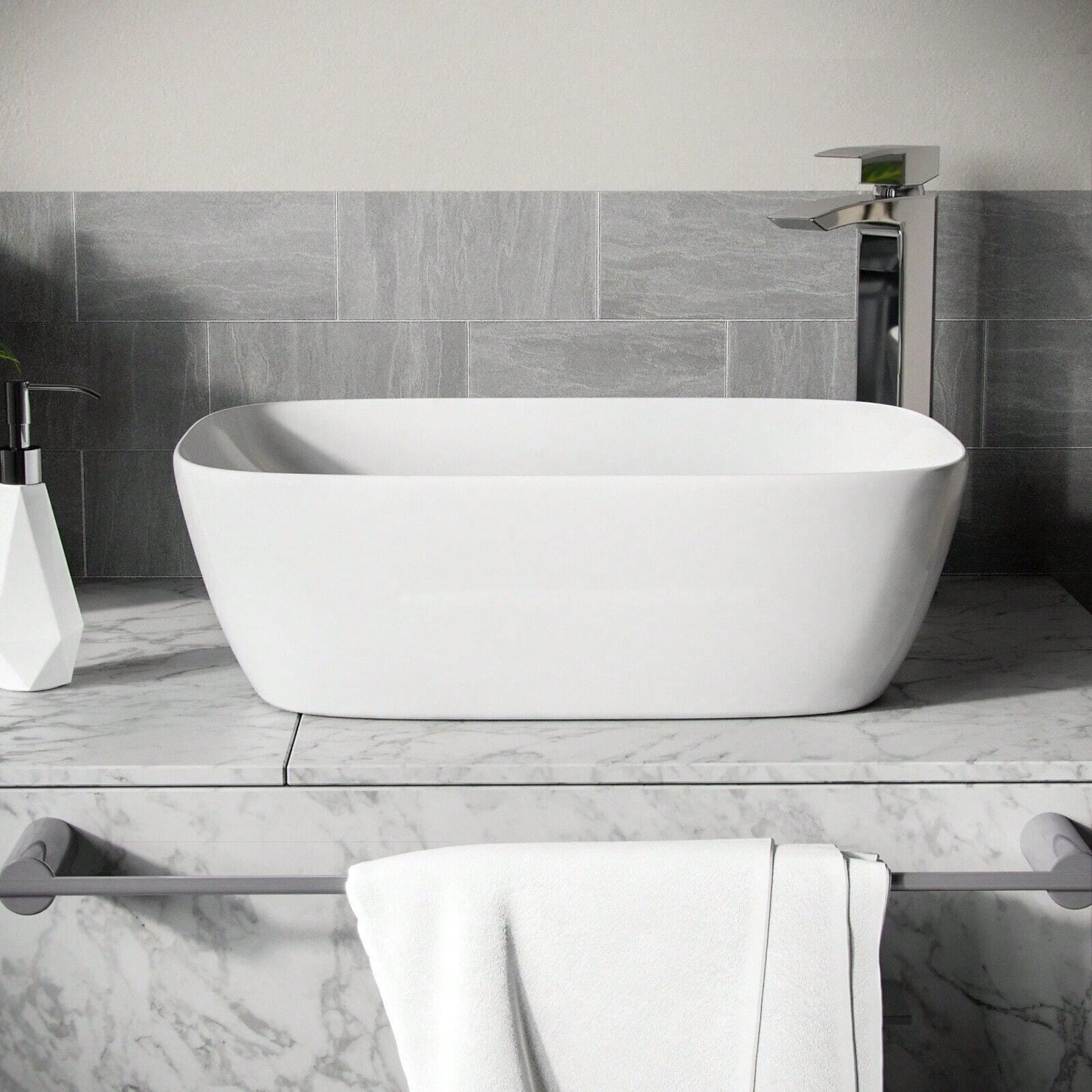Wash Basin Counter Top Bathroom Washroom Cloakroom Wash Bowl Sink