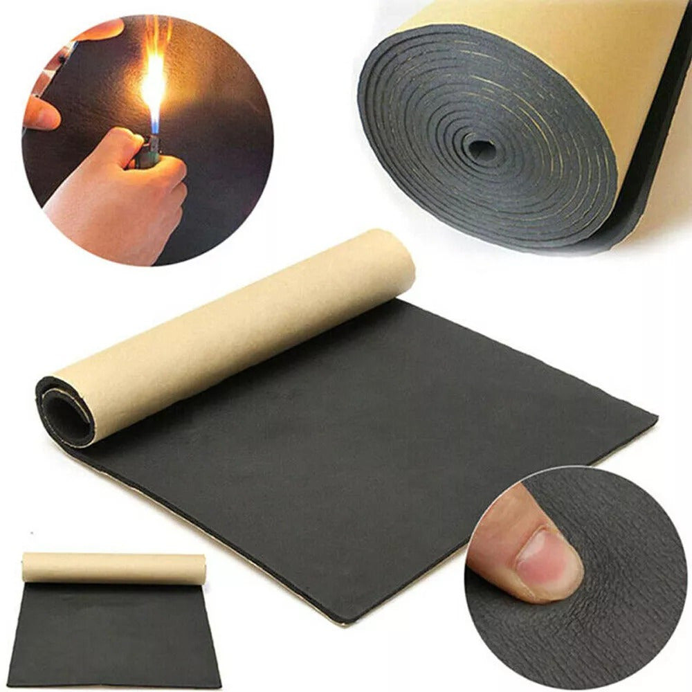 5m Self Adhesive Rubber Soundproof Cotton Car Sound Insulation Cotton, Door Sound Insulation Cotton, Hood Heat Insulation and Sound Insulation Cotton, Door Gap Sealing Strip