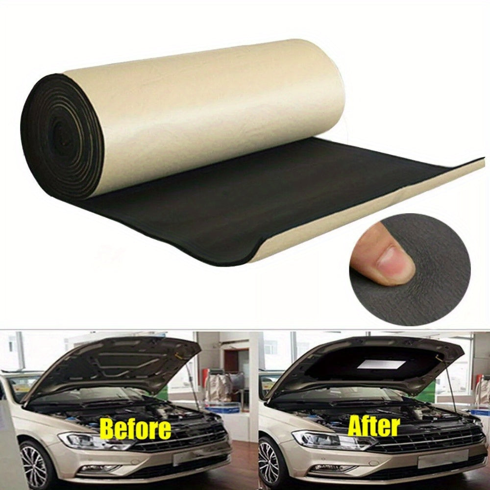 5m Self Adhesive Rubber Soundproof Cotton Car Sound Insulation Cotton, Door Sound Insulation Cotton, Hood Heat Insulation and Sound Insulation Cotton, Door Gap Sealing Strip