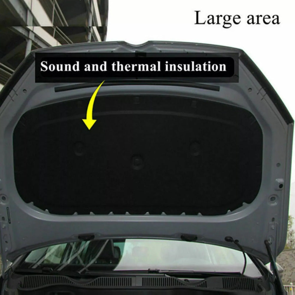 5m Self Adhesive Rubber Soundproof Cotton Car Sound Insulation Cotton, Door Sound Insulation Cotton, Hood Heat Insulation and Sound Insulation Cotton, Door Gap Sealing Strip