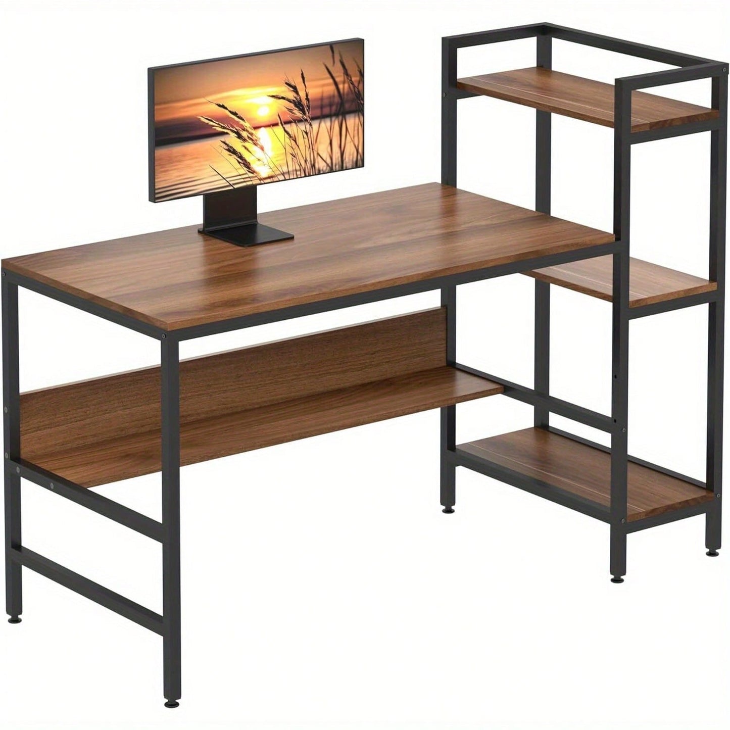 Work Desk Computer Table with Shelf Office Table Computer Furniture