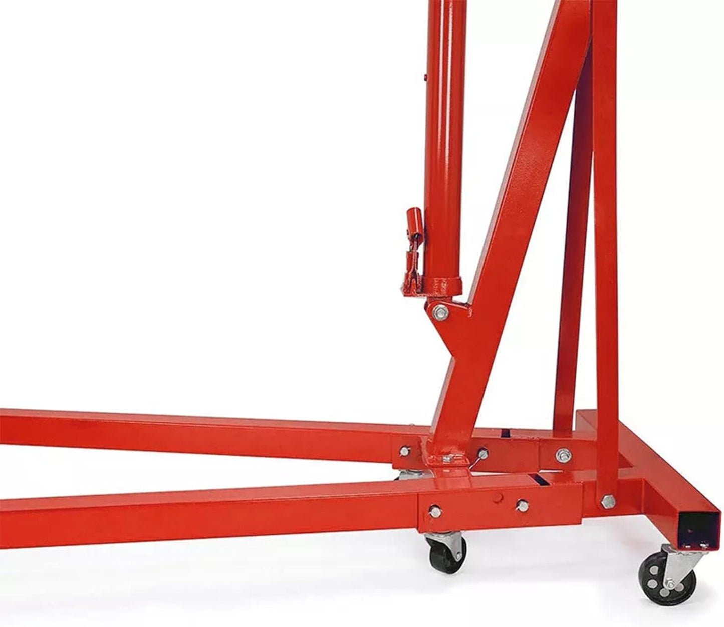 2 Ton Folding Hydraulic Engine Hoist Crane on Wheel