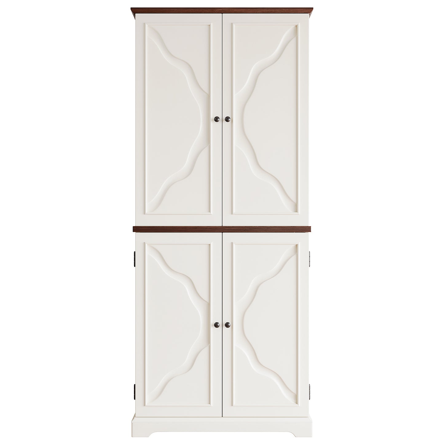 Kitchen Pantry Storage Cabinet Freestanding Cupboard for Dining Room Living Room Laundry