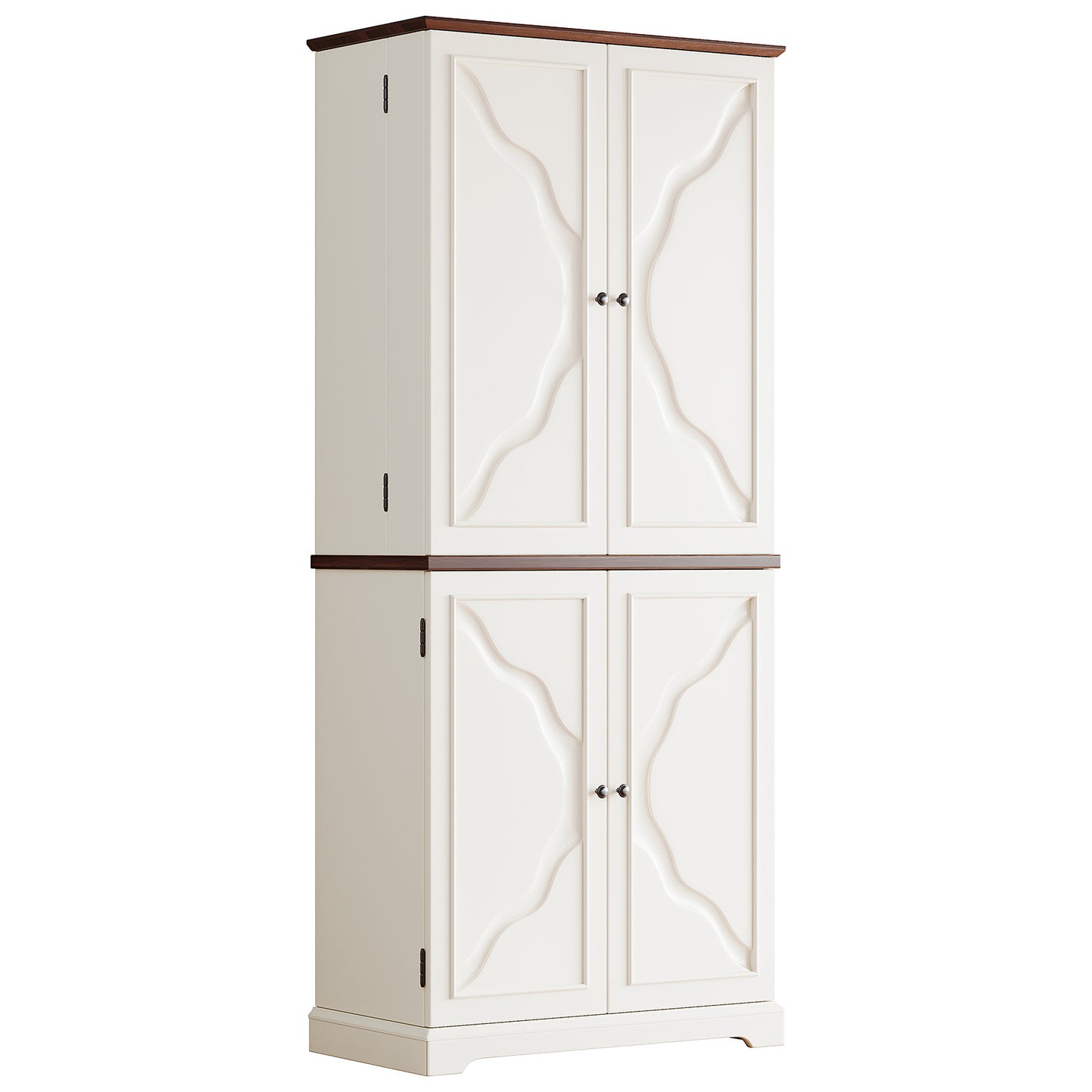 Kitchen Pantry Storage Cabinet Freestanding Cupboard for Dining Room Living Room Laundry