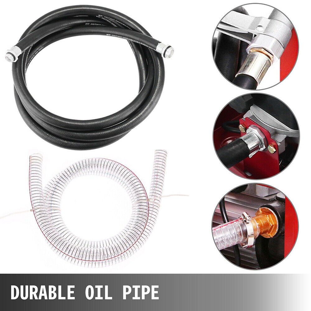 550W Self Priming Electric Oil Pump Transfer Bio Fuel Oil Diesel 220v 60L/Min UK