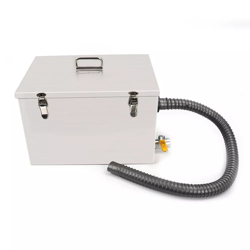 4KG Commercial Grease Trap Waste Water Oil Fat Filter Stainless Steel Restaurant
