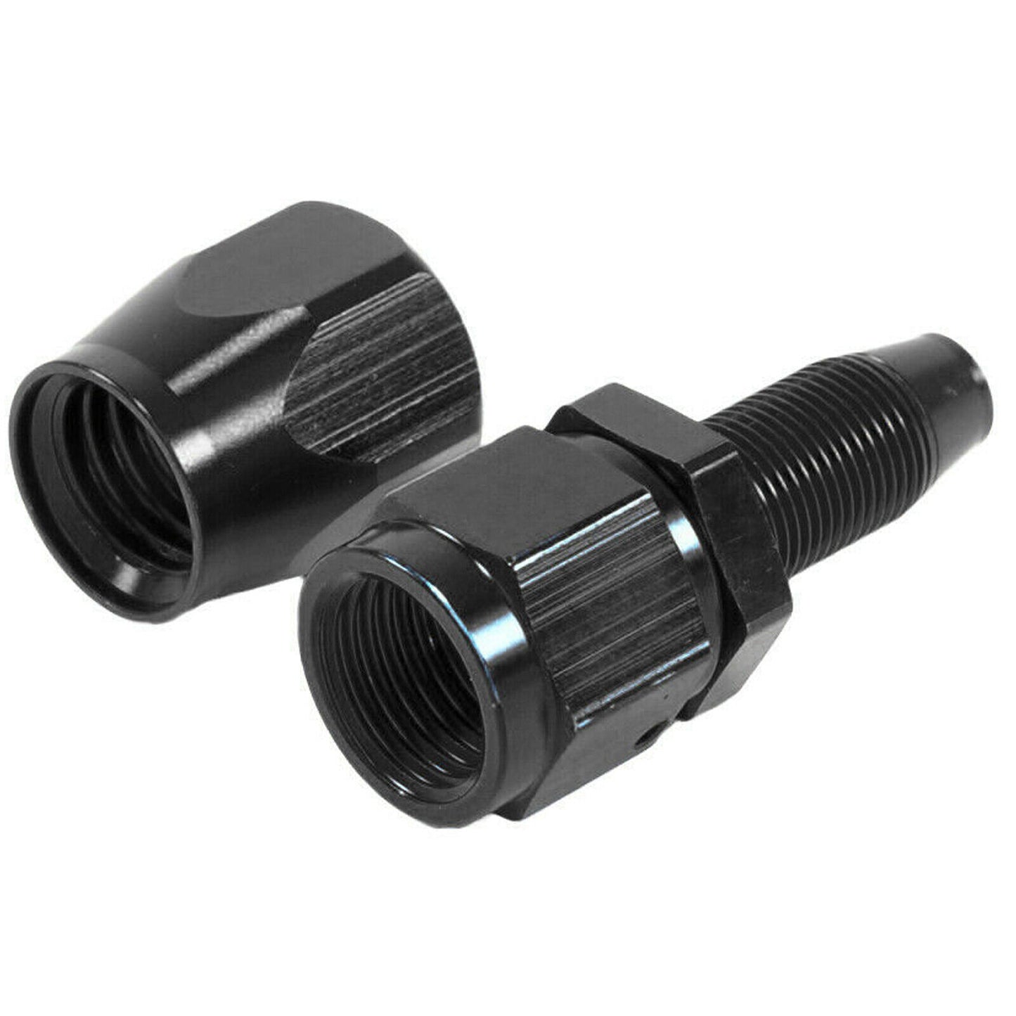 AN10 10AN Nylon Stainless Steel Braided Fuel Oil Gas Line Hose 10 Feet 3M Black