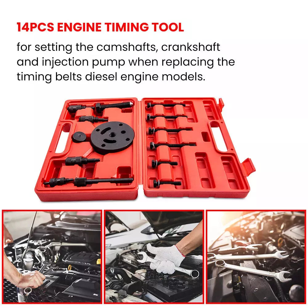 Engine Timing Tool Kit For Land Rover Diesel 200Tdi/300Tdi 2.5D(12J) 2.5TD (19J)