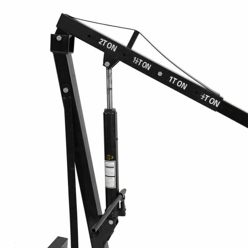 2 Ton Engine Crane Hoist Lift Jack Lifter Folding Hydraulic Garage Heavy Duty