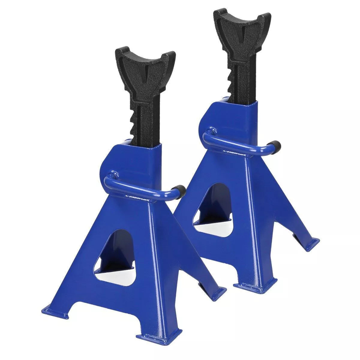 2PCS 3 Ton Axle Stands Lifting Capacity Heavy Duty Car Caravan Floor Jack Stand