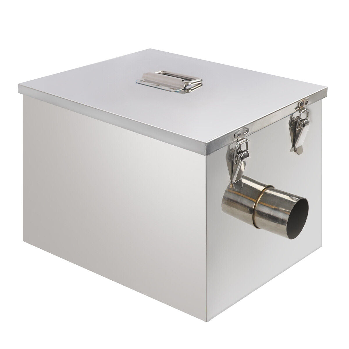 Commercial Grease Trap Waste Water Oil Fat Filter 4KG Stainless Steel Restaurant