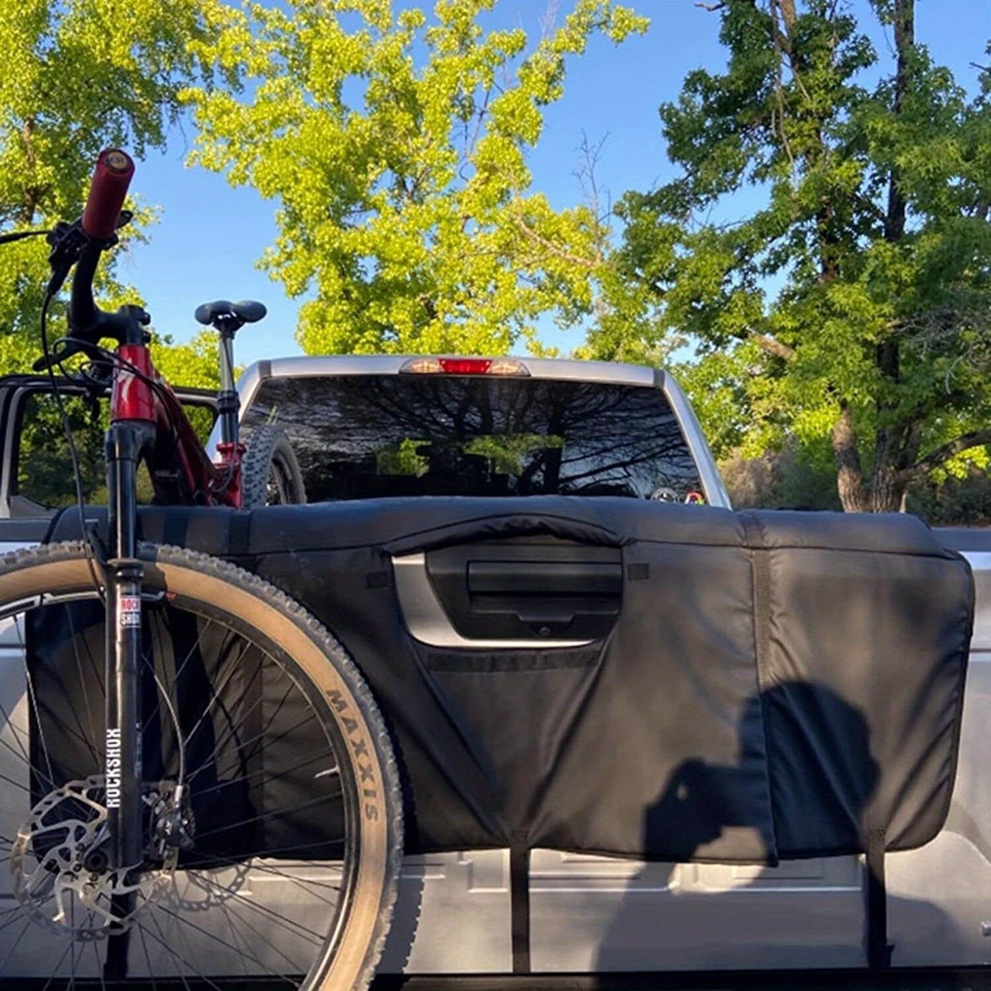 MTB Bike Bicycle Tailgate Pad for Truck with Strap 132cm Wide Fits up to 5 Bikes