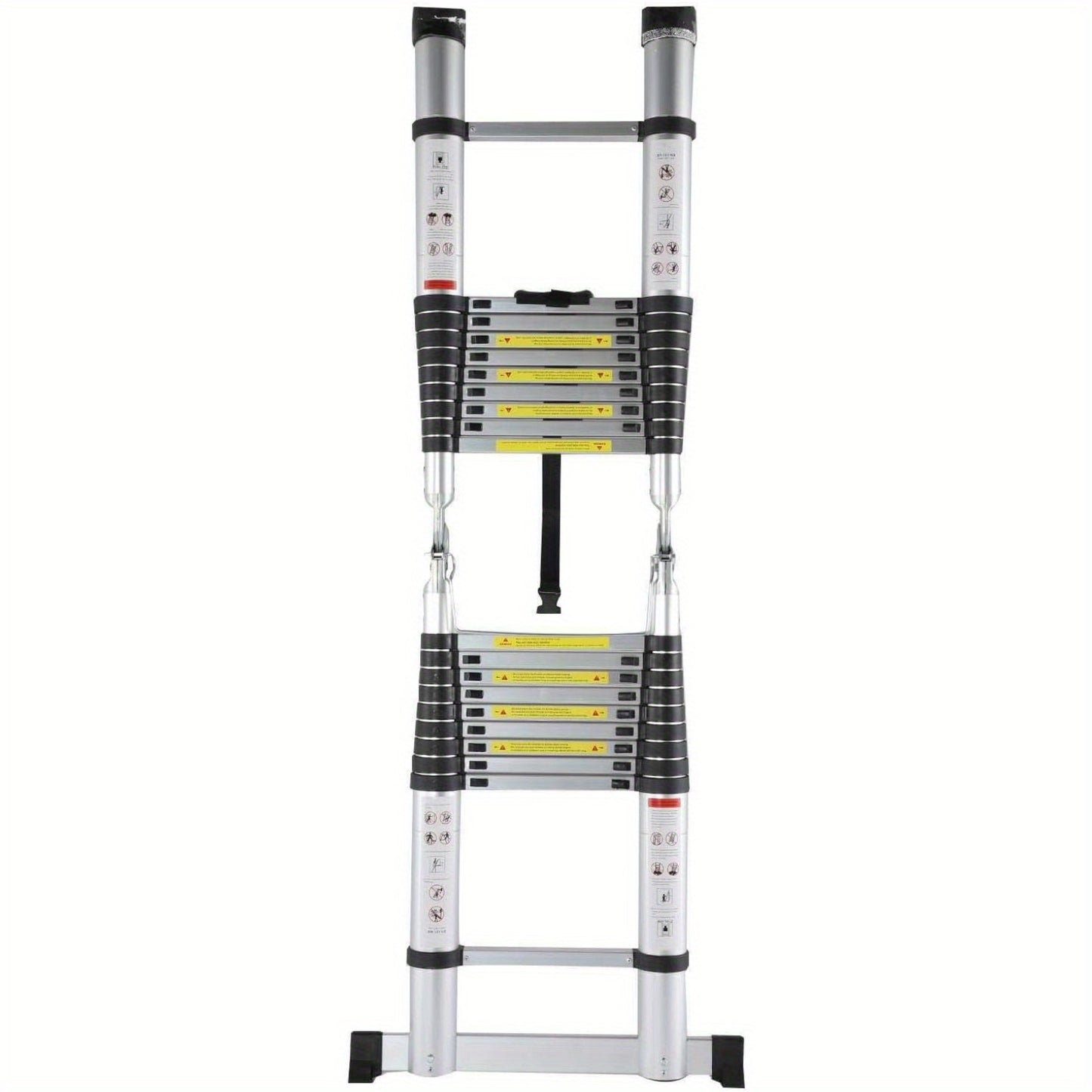 Extendable Aluminum Ladders Folding Telescopic Extension 3.1M+3.1M Tall Loft Ladder