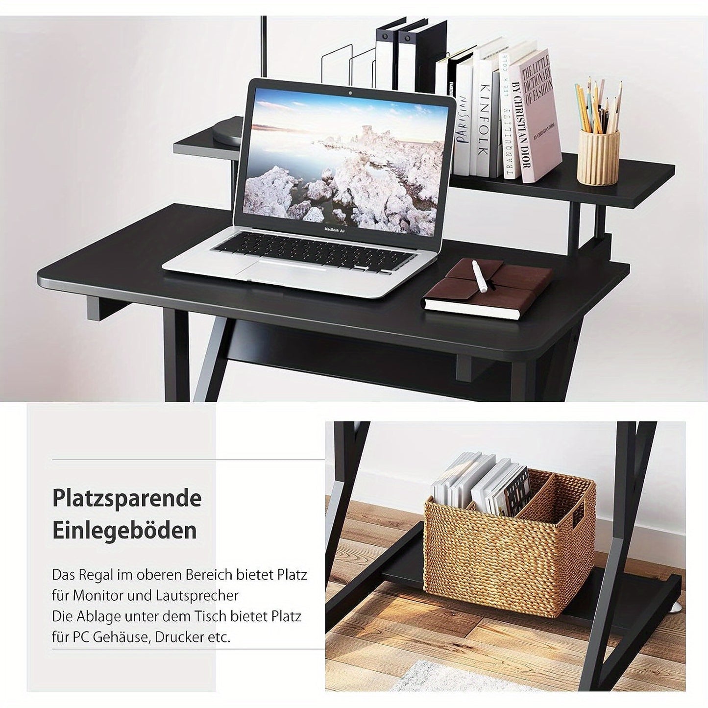 Computer Table Laptop Table Small Desk Home Office Table Notebook Table
