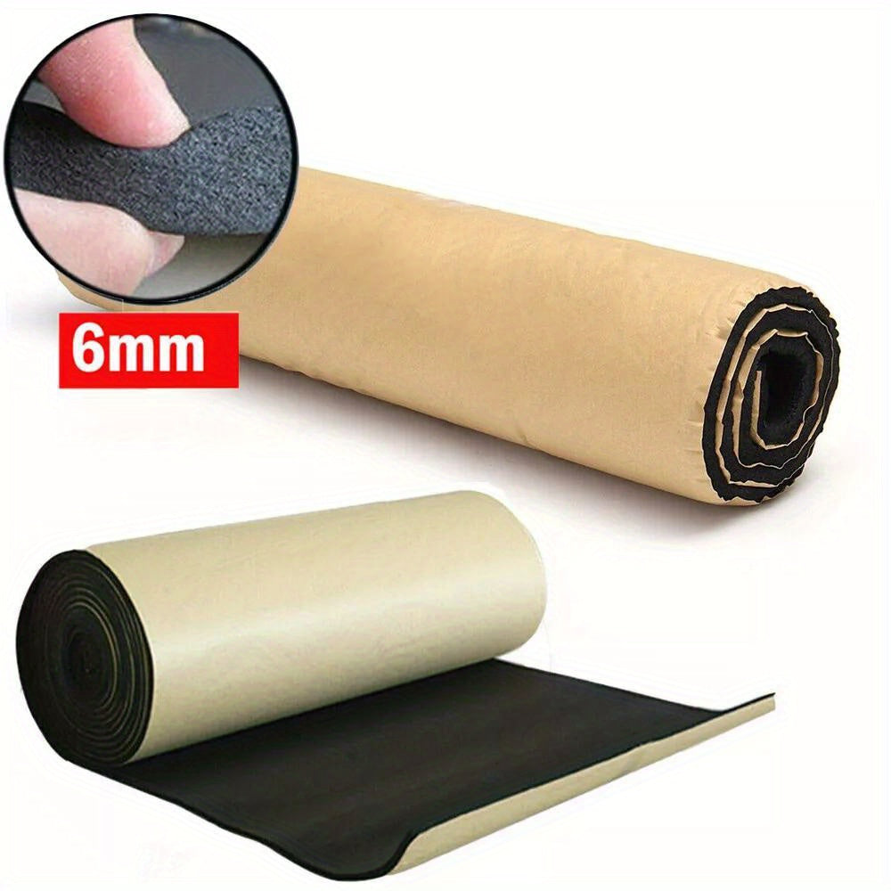5m Self Adhesive Rubber Soundproof Cotton Car Sound Insulation Cotton, Door Sound Insulation Cotton, Hood Heat Insulation and Sound Insulation Cotton, Door Gap Sealing Strip